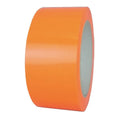 Close up of a roll of Poly Bag Tape UPVC  - orange