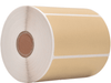 Sand Colored Nametag Sticker or Direct Thermal  Label Roll 