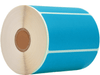 Teal Blue Nametag Sticker Direct Thermal  Label Roll 