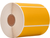Orange Nametag Sticker Direct Thermal  Label Roll 